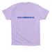 Chronicles of Nikolai, a Dark Lavender Premium Cotton Tee (back-view)