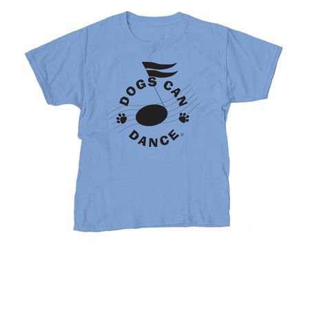 Dogs Can Dance 2026, a Carolina Blue Youth Unisex Tee