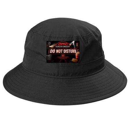 DND Unseen Bucket Hat, a Black Printed UV Bucket Hat