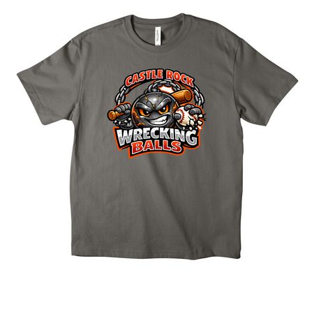 Castle Rock Wrecking Balls, a Asphalt Unisex Heavyweight Tee
