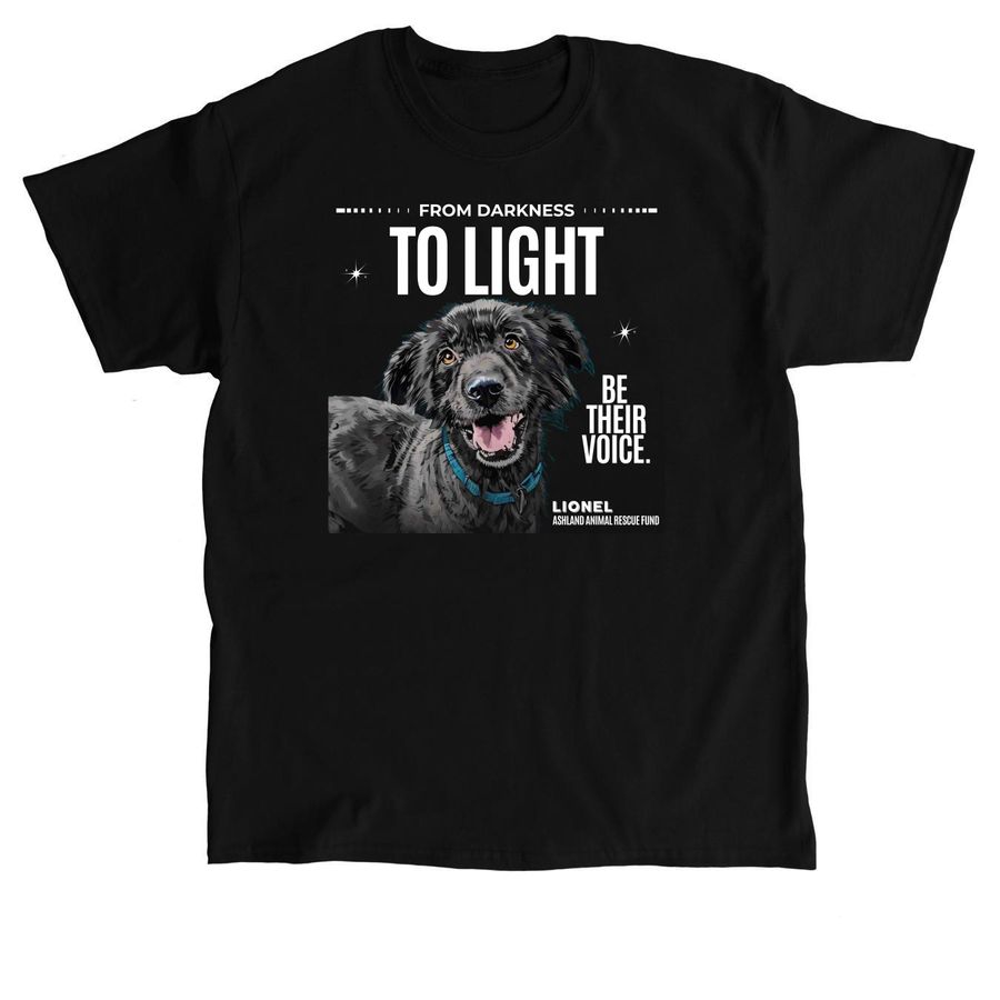 From Darkness to Light - Lionel's Story, a Black Classic Unisex Tee