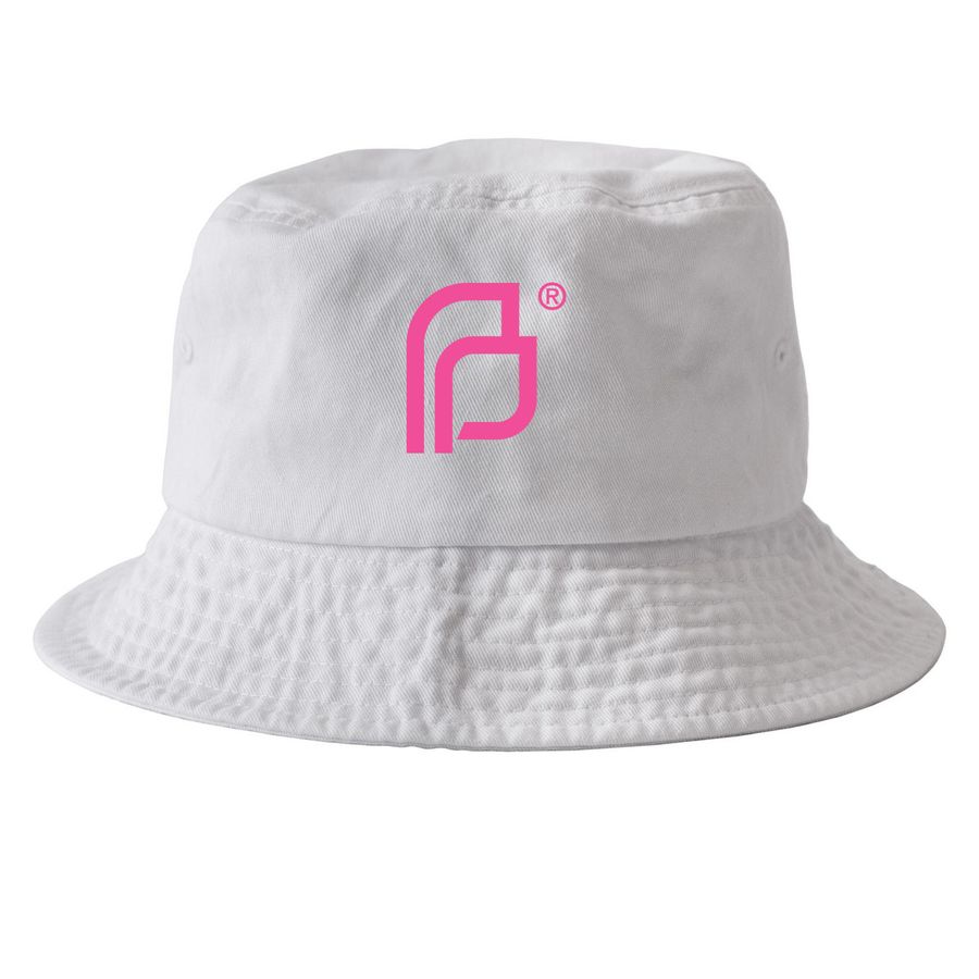 Planned Parenthood Bucket Hat, a White Printed Bucket Hat