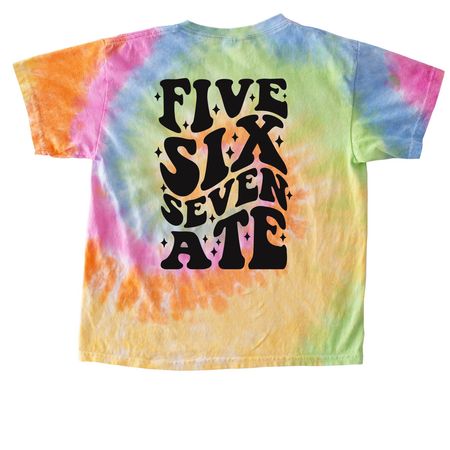 Five Six Seven Ate, a Eternity Youth Tie Dye Tee
