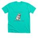 QUESTIONABLE DESIGNS&nbsp;, a Heather Sea Green Premium Unisex Tee