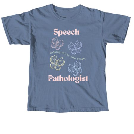 Butteryfly t-shirt, a Blue Jean Comfort Colors Unisex Tee