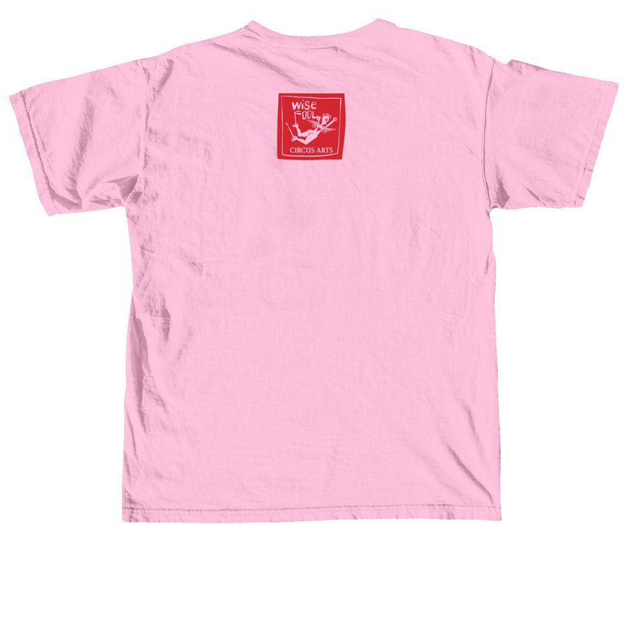 Certified Silly Goose, a Blossom Comfort Colors Unisex Tee (back-view)