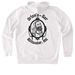 Dodging Heart Failure, a Cool Heather Grey Stanley/Stella Unisex Cultivator 2.0 Zip Up Hoodie (back-view)