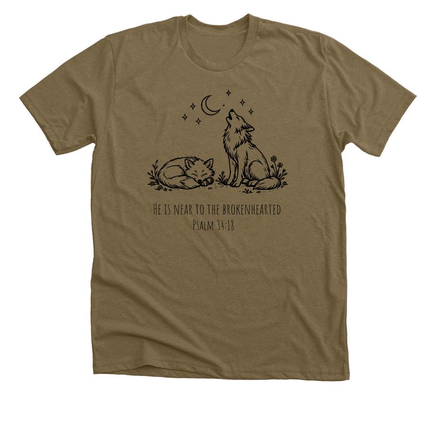 Sweet Walk to Remember&nbsp;, a Heather Olive Premium Unisex Tee