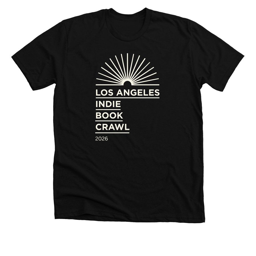 LAIBC blue tee and black tee, a Solid Black Blend Premium Unisex Tee