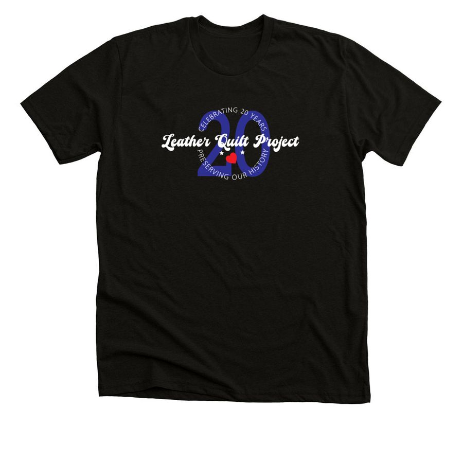 Leather Quilt 20th Anniversary&nbsp;, a Solid Black Blend Premium Unisex Tee