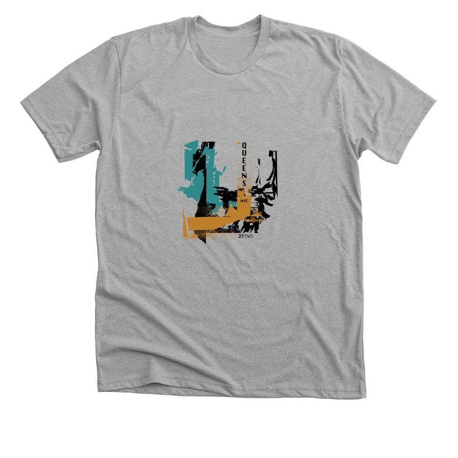 Queens Urbano, a Athletic Heather Premium Unisex Tee