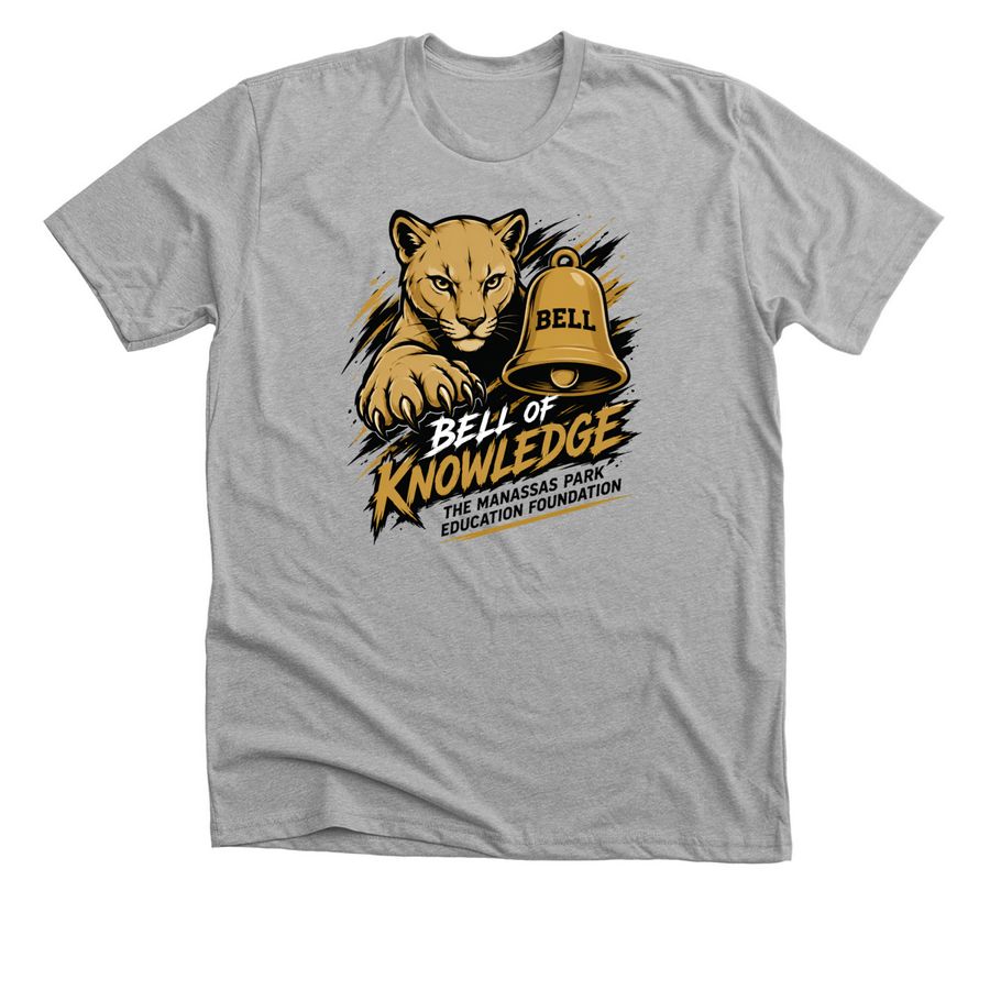 Mighty Cougars, a Athletic Heather Premium Unisex Tee
