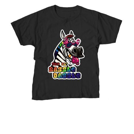 The Ol' Razzle Dazzle, a Black Youth Unisex Tee