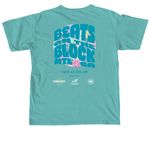 BOTB 2026 Green Tee, a Seafoam Comfort Colors Unisex Tee (back-view)