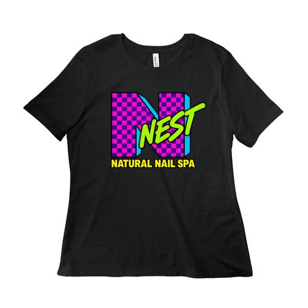 NTV Nest Shirts, a Vintage Black Women?s Relaxed Cotton Tee