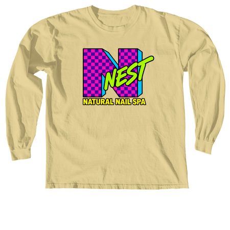 NTV Nest Shirts, a Butter Comfort Colors Long Sleeve Tee