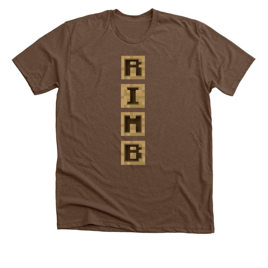 RIMB EARTH TONES EXPANSION PACK (+ WHITE), a Heather Brown Premium Unisex Tee