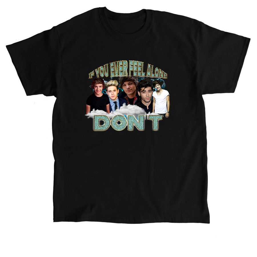One Direction&nbsp;, a Black Classic Unisex Tee