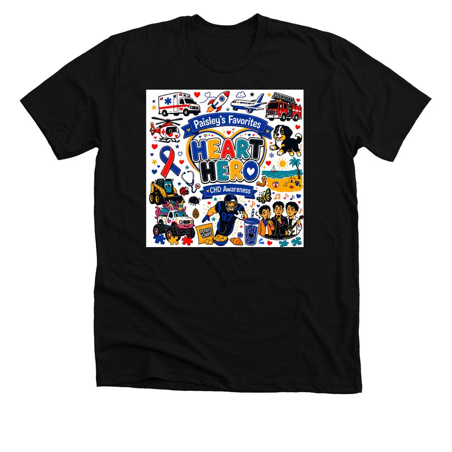 Team Paisley 2026, a Solid Black Blend Premium Unisex Tee