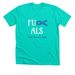 We Love Amy Kenzie, a Heather Sea Green Premium Unisex Tee