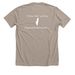 Gaza Animal Rescues, a Heather Stone Premium Unisex Tee (back-view)