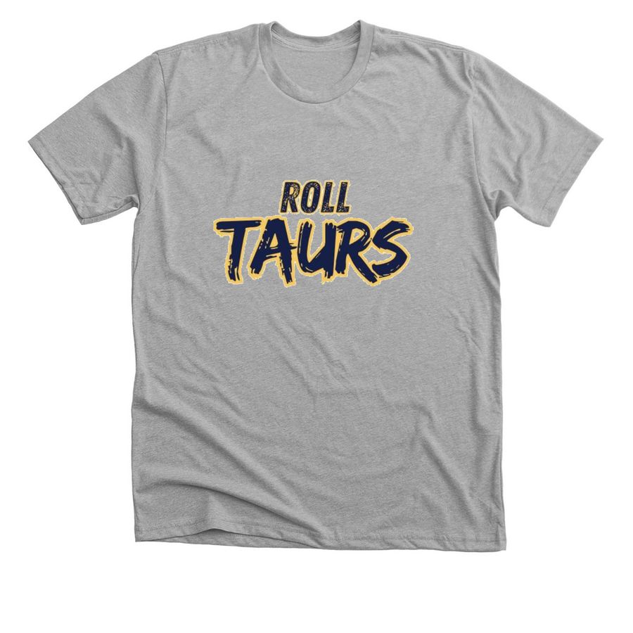 Roll Taurs, a Athletic Heather Premium Unisex Tee