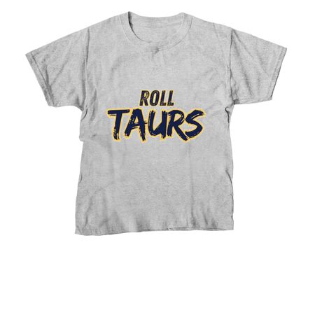 Roll Taurs, a Sport Grey Youth Unisex Tee