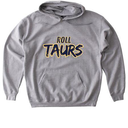 Roll Taurs, a Sport Grey Gildan Softstyle Pullover Hoodie