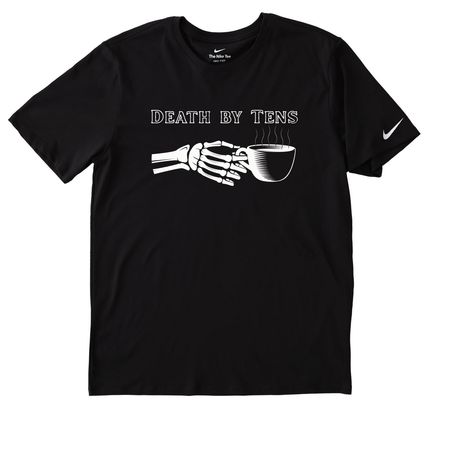 ACTIVEWEAR DBTS Coffee Fall 2026, a Black Nike Dri-FIT Jersey Blend Performance Tee