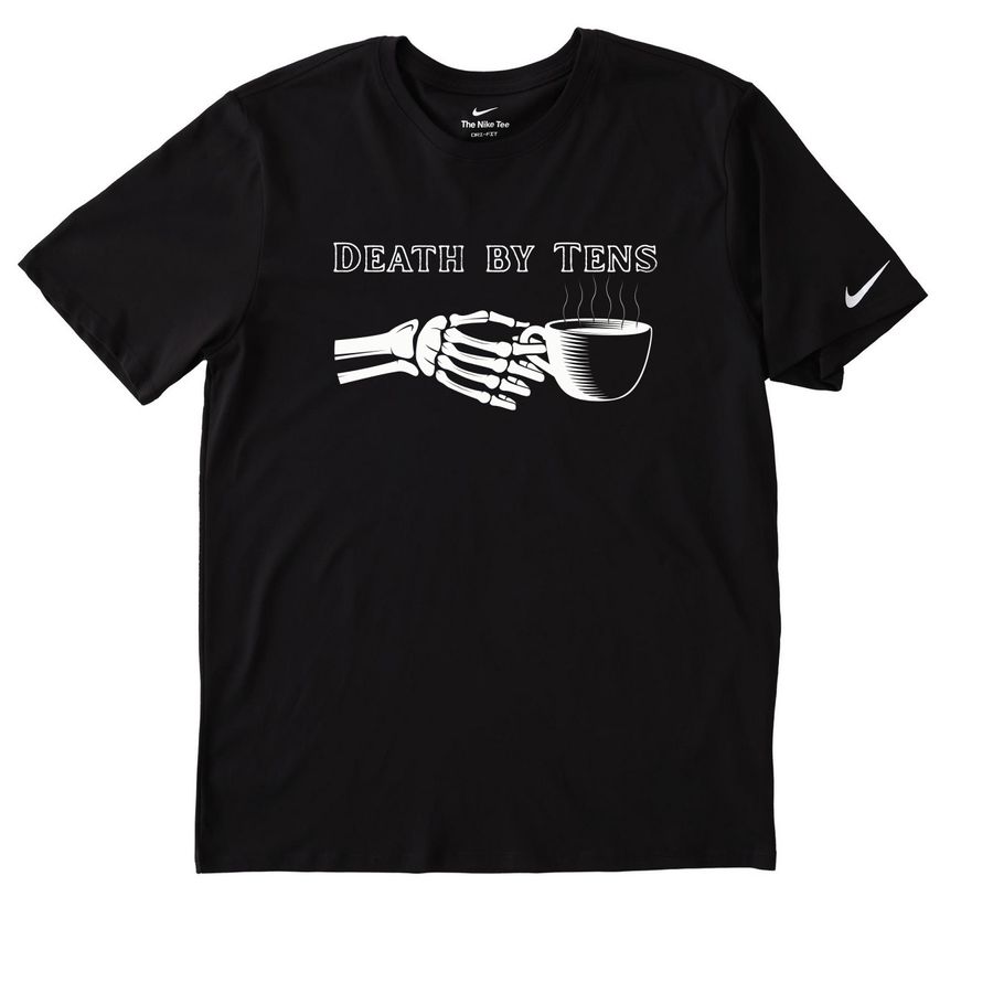 ACTIVEWEAR DBTS Coffee Fall 2026, a Black Nike Dri-FIT Jersey Blend Performance Tee