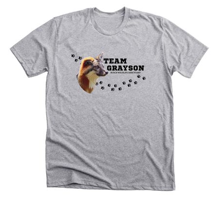 Team Grayson, a Athletic Heather Premium Unisex Tee