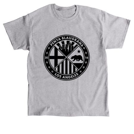 PBLA Classic Crest Tee, a Sport Grey Classic Unisex Tee