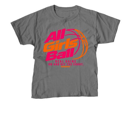 All Girls Ball Merch, a Charcoal Youth Unisex Tee