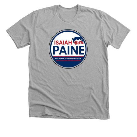 Vote for Paine, a Athletic Heather Premium Unisex Tee