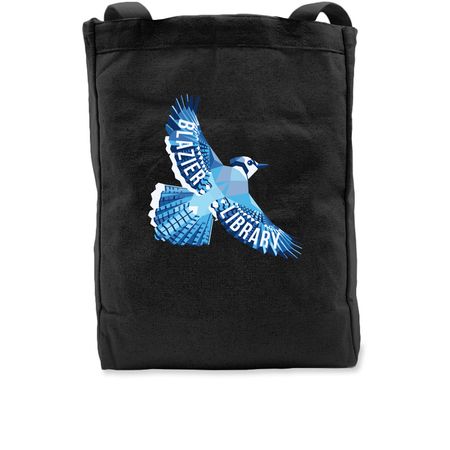 Read. Return. Repeat., a Black Recycled Cotton Tote Bag
