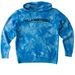 Villa Classic- Youth & Adult, a Aqua Blue Youth Tie Dye Pullover Hoodie