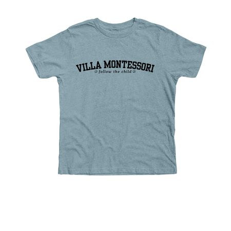 Villa Classic- Youth & Adult, a Heather Blue Lagoon Premium Youth Tee