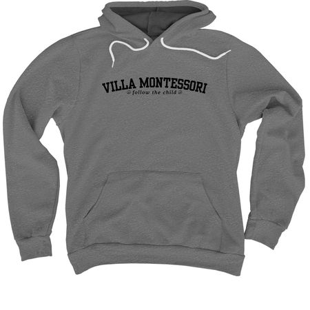 Villa Classic- Youth & Adult, a Deep Heather Premium Pullover Hoodie