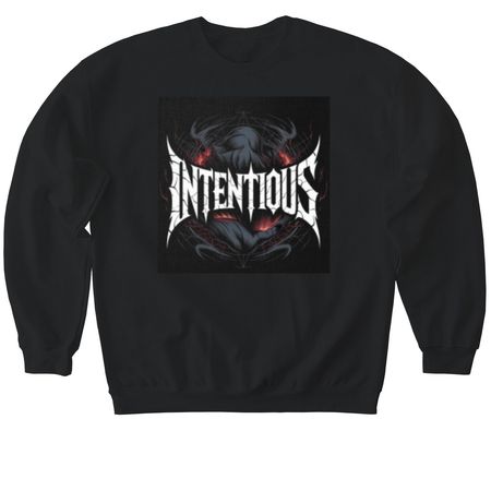 artist t-shirt v2, a Black Softstyle Crewneck Sweatshirt