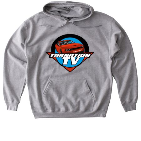 Tarnation TV Logo Shirt, a Sport Grey Gildan Softstyle Pullover Hoodie
