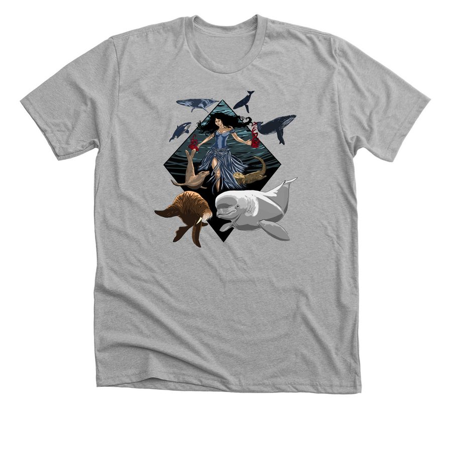 Sedna, a Athletic Heather Premium Unisex Tee