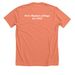 I?d Rather Crochet., a Heather Sunset Premium Unisex Tee (back-view)