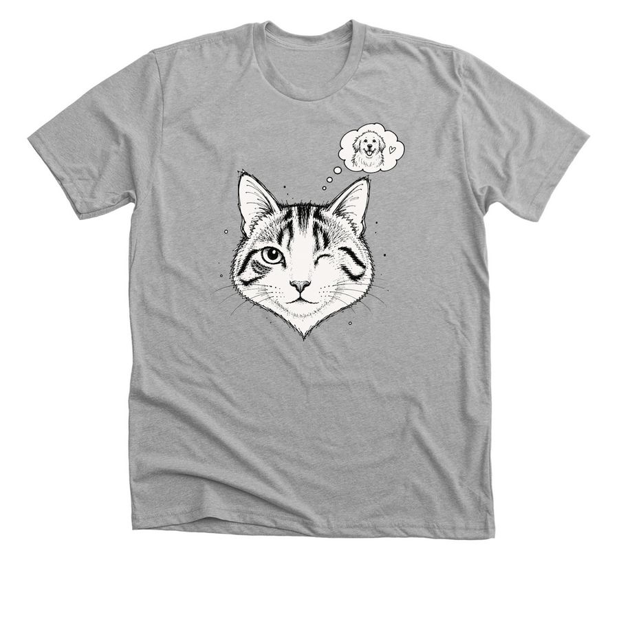 Helium & Dandi&nbsp;, a Athletic Heather Premium Unisex Tee