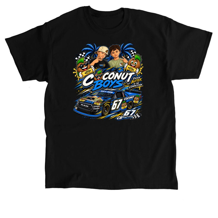 Coconut Boys, a Black Classic Unisex Tee