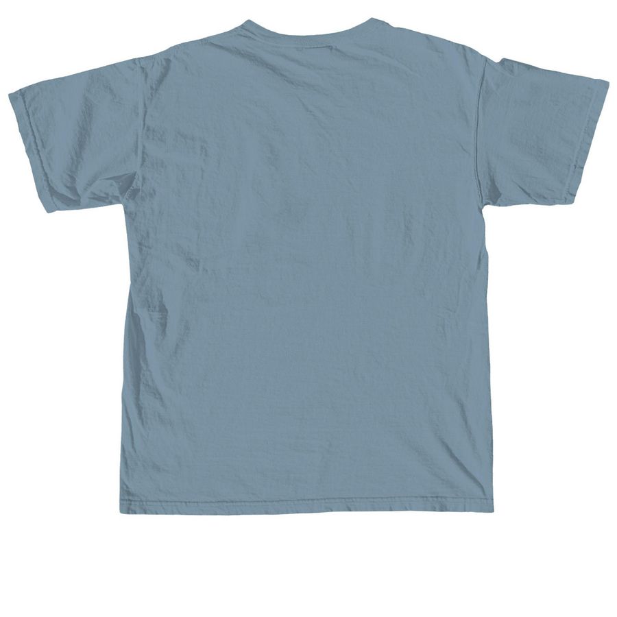 This Little Light of Mine, a Ice Blue Comfort Colors Unisex Tee (back-view)