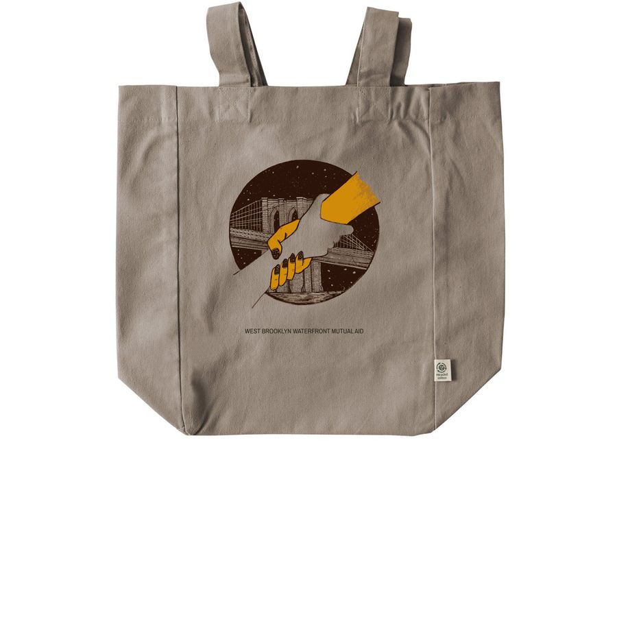 Solidarity Tote by Amanda, a Pumice Recycled Cotton Tote Bag