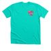 Paradise 11.20.26, a Heather Sea Green Premium Unisex Tee