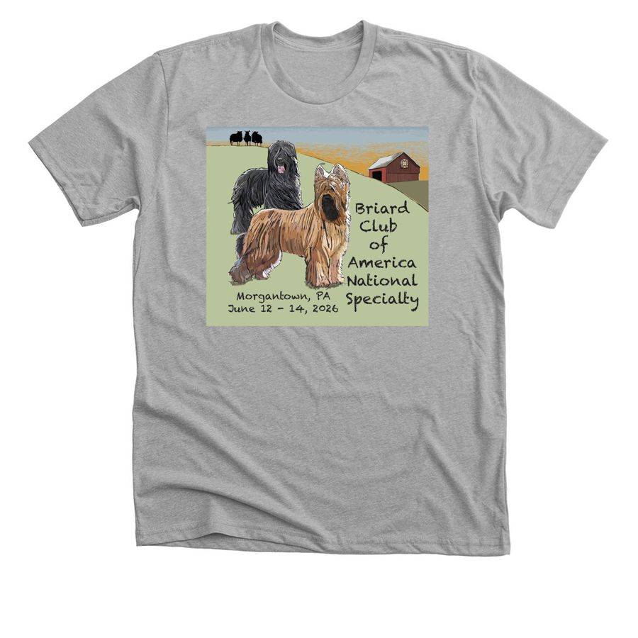 2026 BCA National, a Athletic Heather Premium Unisex Tee