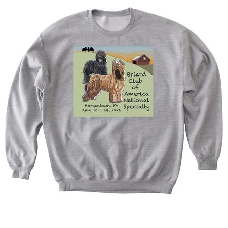 2026 BCA National, a Sport Grey Softstyle Crewneck Sweatshirt
