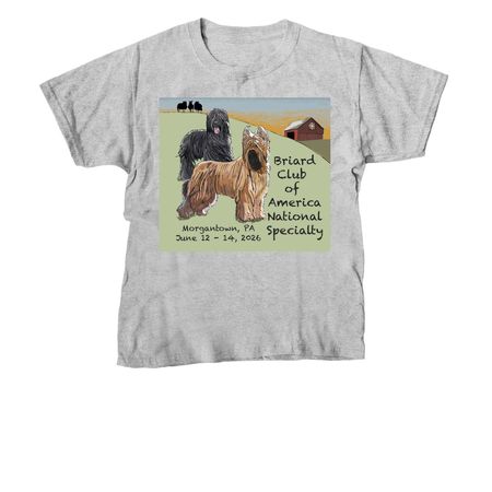 2026 BCA National, a Sport Grey Youth Unisex Tee